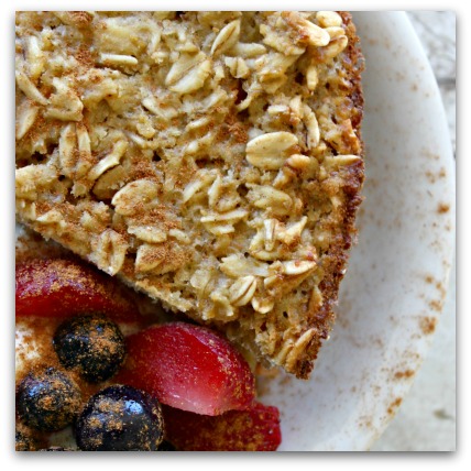 Simple Baked Oatmeal - from CheapskateCook.com