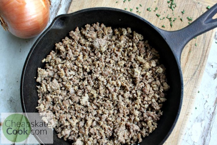 Easy, Make-Ahead Beef - Ground beef you can use with all kinds of recipes, freeze, or serve as-is. It's THAT good. 