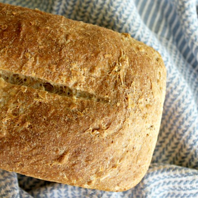 Easiest Bread Ever - from Cheapskate Cook