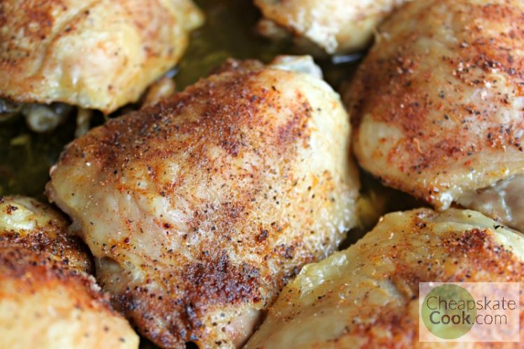 The Easiest and Only Chicken I Have to Make - from CheapskateCook.com