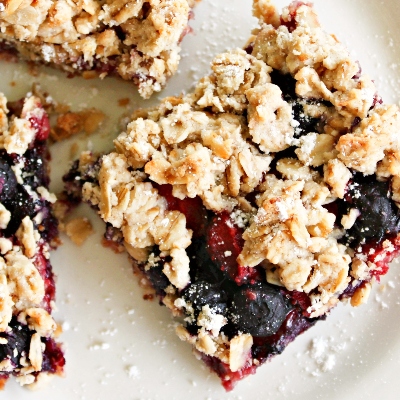 Mix-in-the-Pan Fruit & Oat Bars