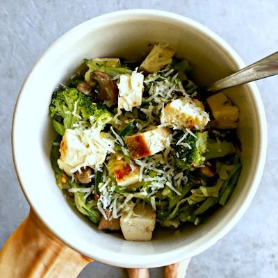 Simple Broccoli & Parmesan Noodles