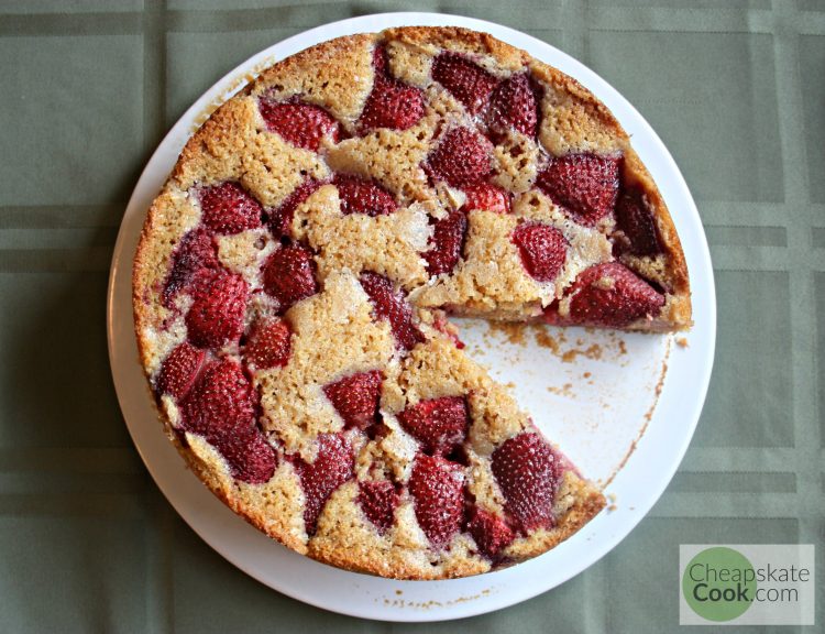 Strawberry Cake for Valentines Day