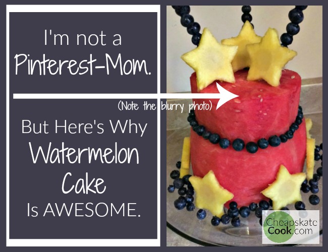5 Ways Watermelon Cakes are Easier & Faster Than You Think - from CheapskateCook.com