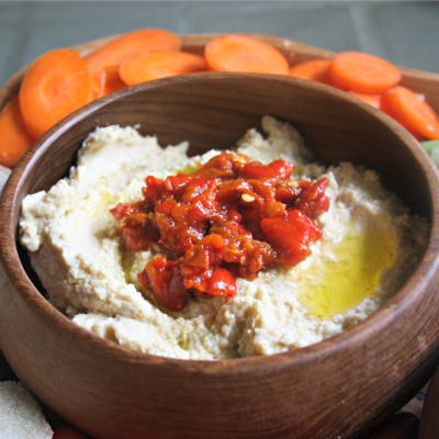 How to Make Really Frugal Hummus