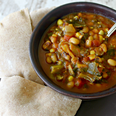 Githeri (Kenyan Corn & Beans) - In America, it’s easy to feel discouraged about healthy, frugal eating. Our classic cheap food consists of macaroni and cheese, spaghetti, and freeze-dried ramen noodles. But look outside our borders and you’ll find an endless supply of flavor town. This East African inspired dinner is frugal, easy to prepare, and loaded with real food. It's also vegan, vegetarian, freezer-friendly, dairy-free, and gluten-free.