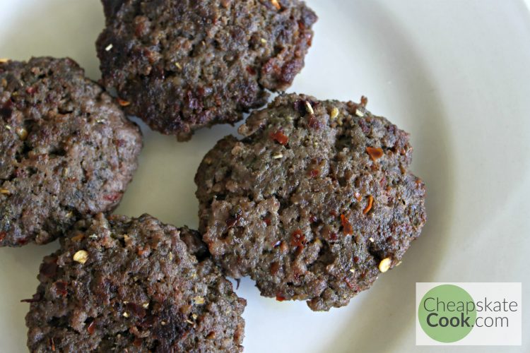 Sausage makes everything taste better - and this easy recipe turns inexpensive ground meat into savory sausage with 4 ingredients you probably already have. Gluten-free and sugar-free too! From CheapskateCook.com