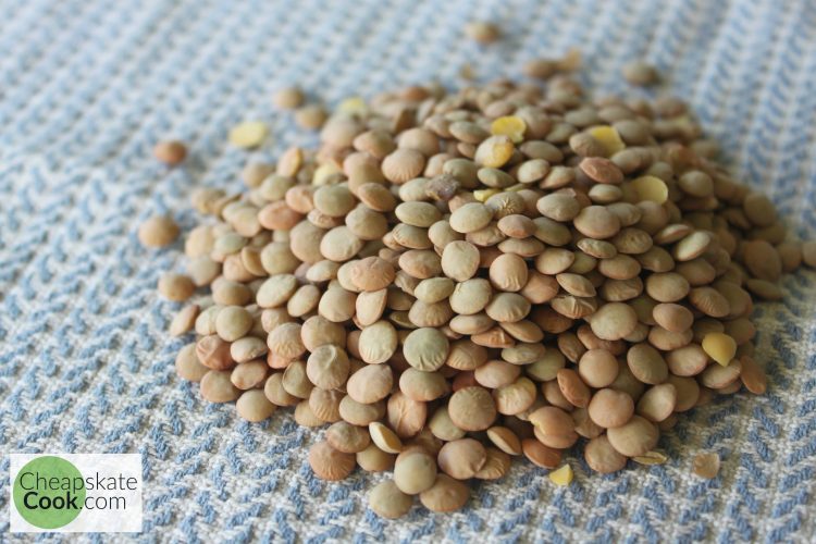 Brown lentils