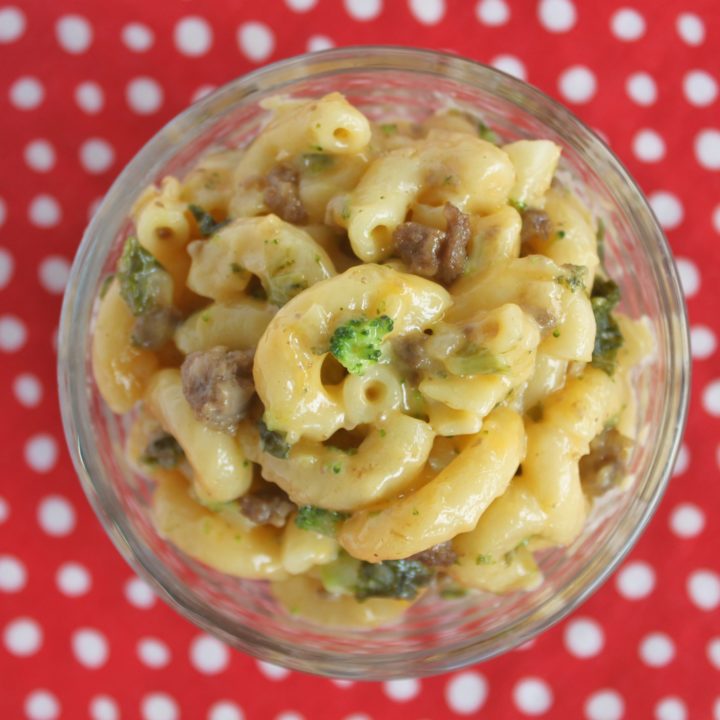 4 Easy ways to the load the perfect, inexpensive comfort food with vegetables or protein. Because for some reason we keep trying to improve upon perfection. Macaroni & Cheese made the easy and cheap way, with real food.