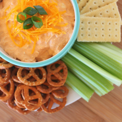 Frugal, Real Food Buffalo Chicken Dip