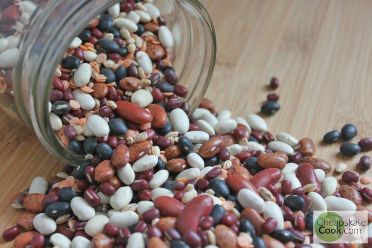 Mixed dry beans