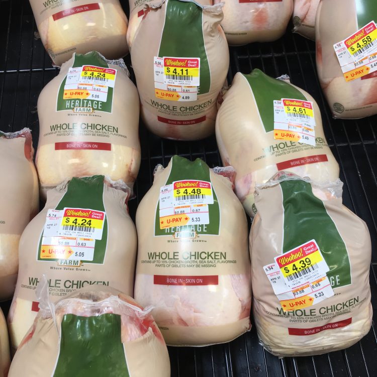 Chicken on clearance