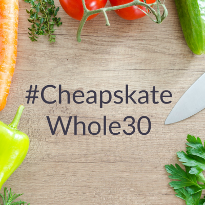 Maybe you want to help your family eat healthier or you need to accommodate food allergies. You don't have to break the bank. You CAN eat healthier and save money. If you're considering doing a Whole30, but you need to do it on a budget, let me show you how. From CheapskateCook.com