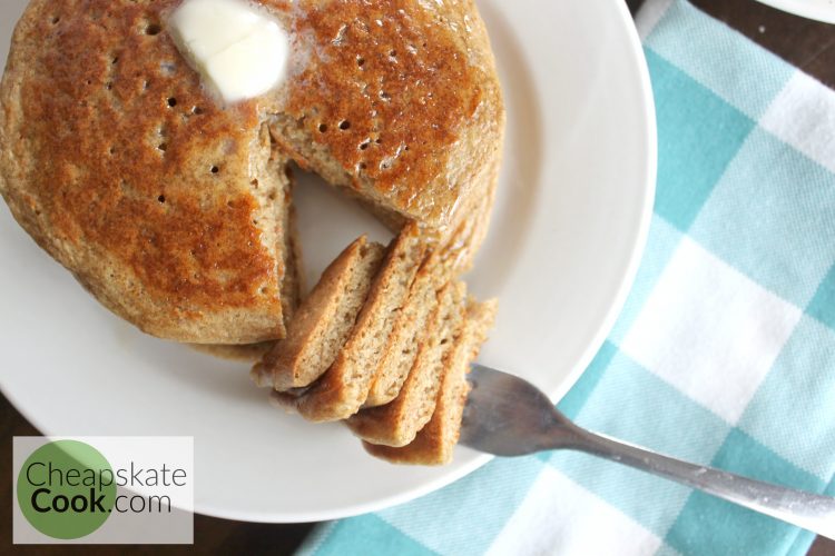 Close-up of pancakes