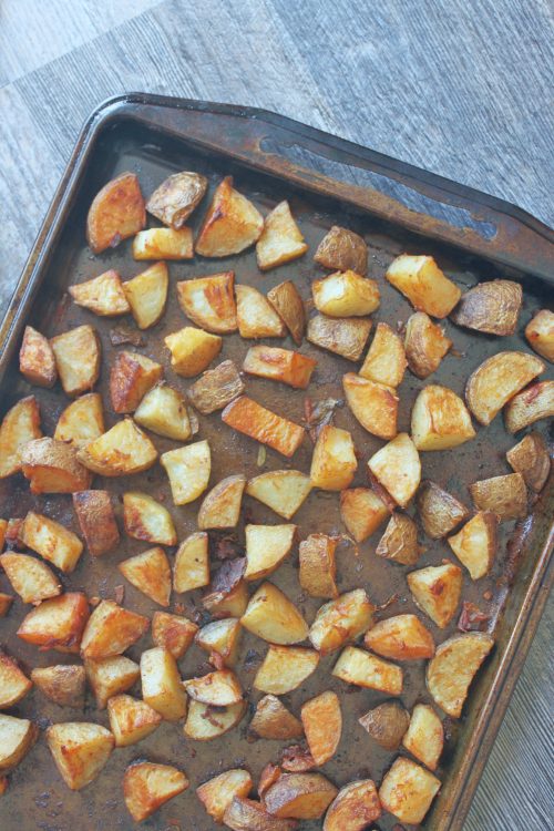 baked home fries