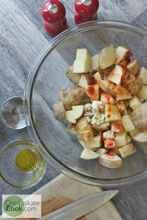 Ingredients in a bowl