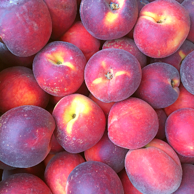 If you want to try buying produce in bulk, you don't have to commit to canning or freezing gallons of peaches or any other summer fruit. Use these 5 easy hacks to use up those summertime peaches. Real food and frugal tips! From CheapskateCook.com