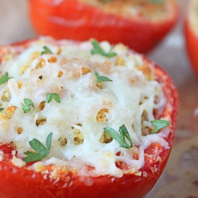 Easy, Cheesy Stuffed Tomatoes Recipe