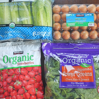 $87 Organic Grocery Haul (Costco & Aldi)