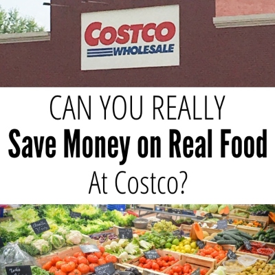 Our family is conducting an experiment. Can we really save money and eat healthy at Costco? Can we keep our food stamp budget and continue eating #organic, #nongmo, whole grains, and plenty of fresh produce? Let's find out. From CheapskateCook.com #realfood #frugaliving #savemoney #costco #groceryshopping