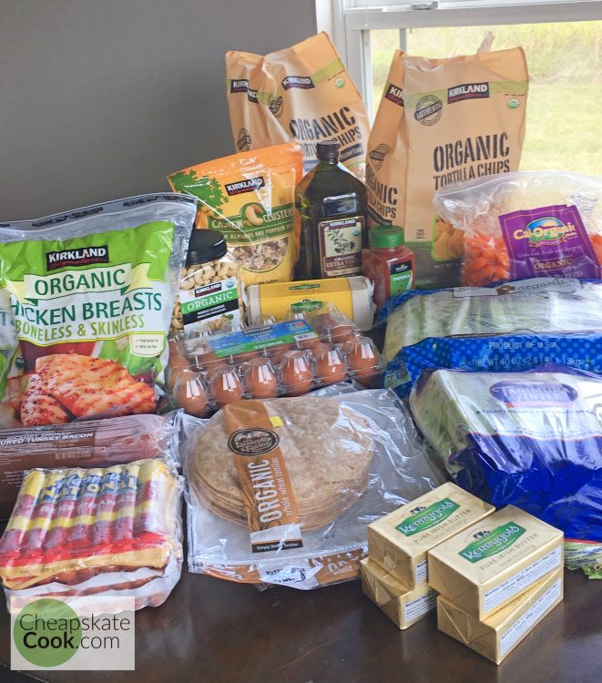 First costco grocery haul