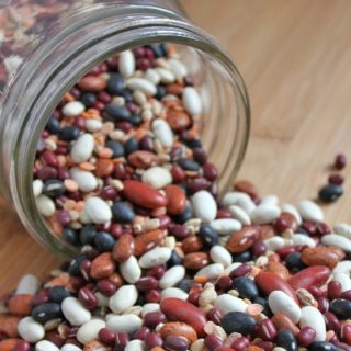 dry mixed beans