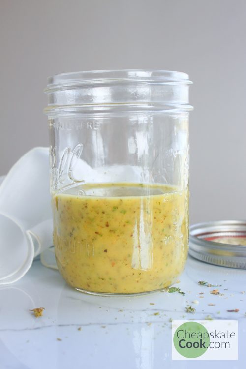 clean eating blended greek dressing