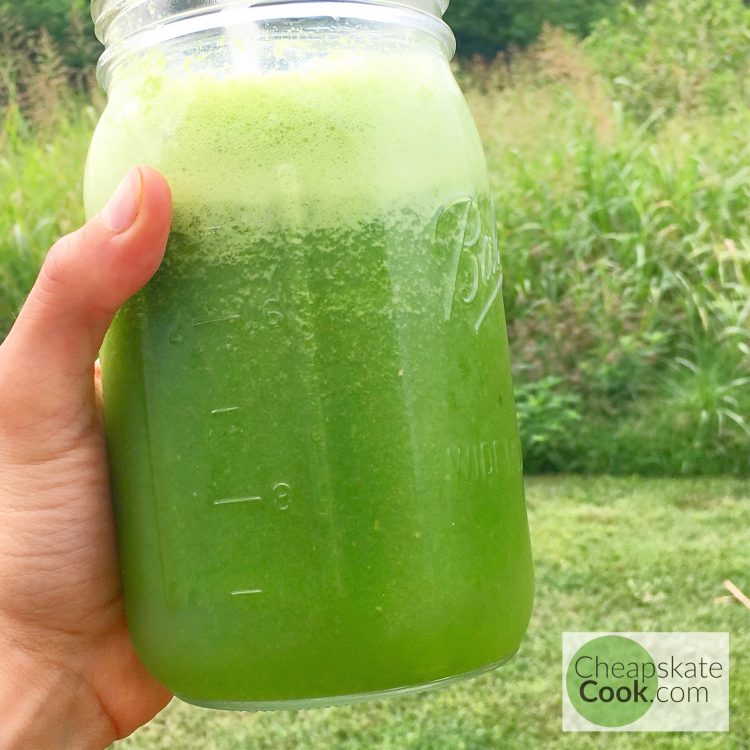 budget-friendly green juice