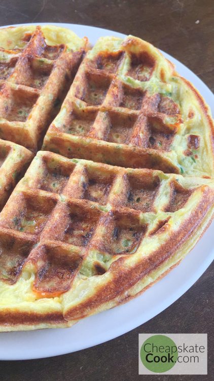 savory waffle