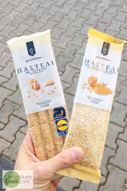 sesame candy in greece