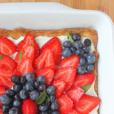 Healthy Fruit Pizza Recipe