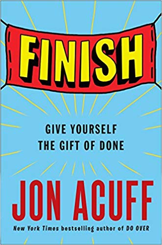 Finish book - one of my favorite tools in goal setting and home management