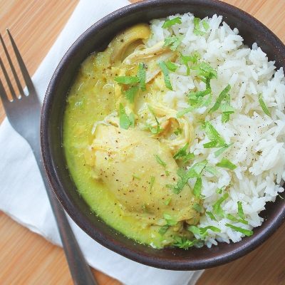 Instant Pot Turmeric-Spiced Chicken (Slow Cooker Version!)