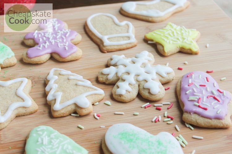 Dairy-free sugar cookies