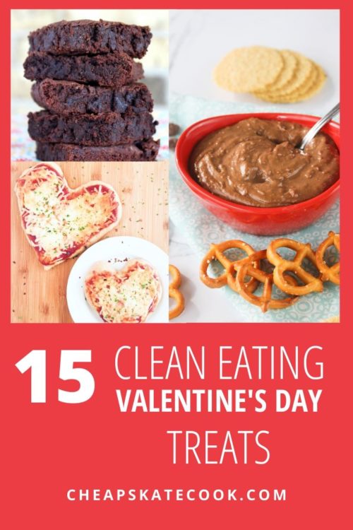 clean eating Valentines Day pingraphic