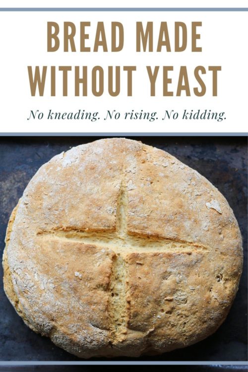 irish soda bread pin - bread without yeast