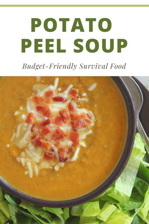 Potato Peel Soup pin