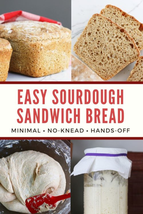 Easy Sandwich Bread Recipe Pin