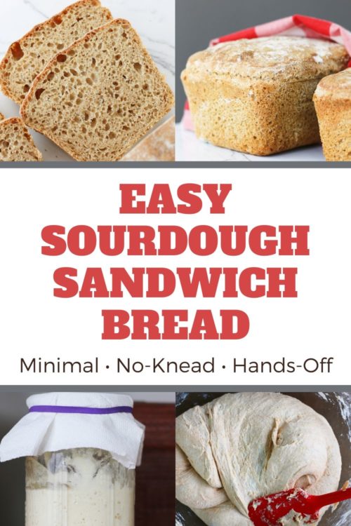 Easy Sandwich Bread Recipe Pin