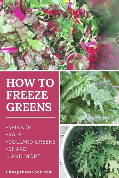 How To Blanch and Store Collard Greens, Preserve and Store Fresh Greens