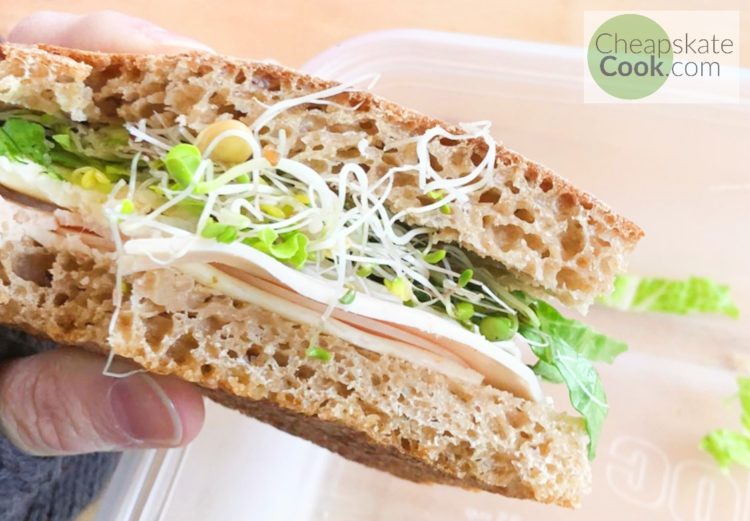 easy sourdough sandwich