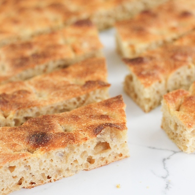 Easy Sourdough Bread Recipe (Mix, Pour, Bake!)