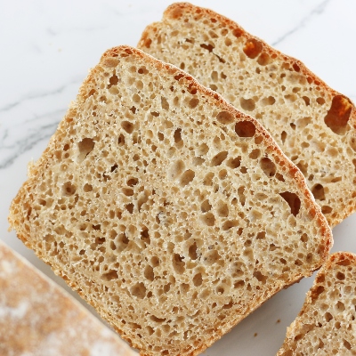 Whole Wheat Sourdough Sandwich Bread