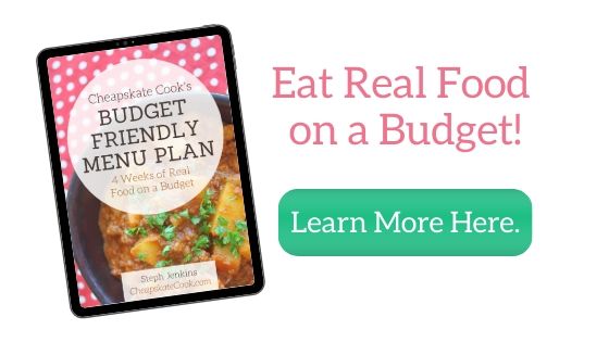 menu plan ebook