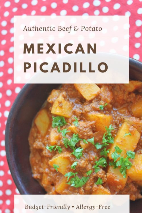 Picadillo (Mexican Beef & Potato Soup)