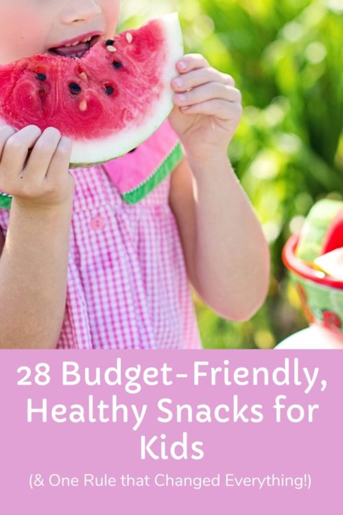 cheap healthy snacks pin