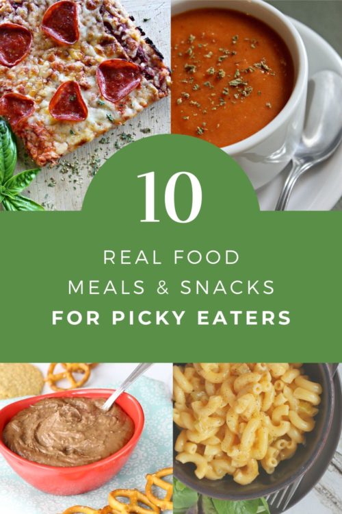 Picky Eater Meal Ideas pin