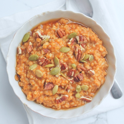 pumpkin spice oatmeal