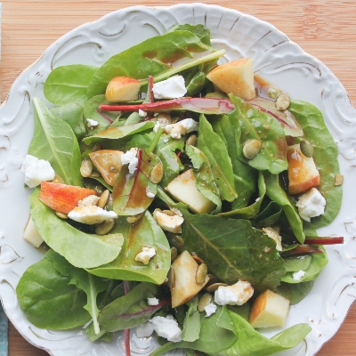 Spring Mix Salad (Balsamic Vinaigrette Fall Salad)