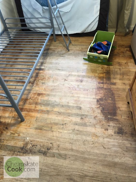 very rough hardwood floors